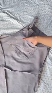 Overall Jumpsuit Jeans Wanita Pocket Polos Jennie