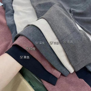 Quần Lót Mùa Thu Bằng Lông Cừu Ấm Áp Cạp Cao Không Đường May Thoải Mái Cho Nữ Quần Lót Bên Trong Quần Dài