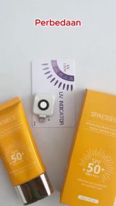 Ulasan Produk: Spaessece Twin Pack UV Shield Sunscreen Gel SPF50 PA ++++ 40g Sunblock Wajah 3-in-1 Sunscreen Tinted Sunscreen