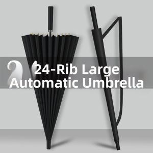 Windproof Rain-Resistant Umbrella 24 Ribs