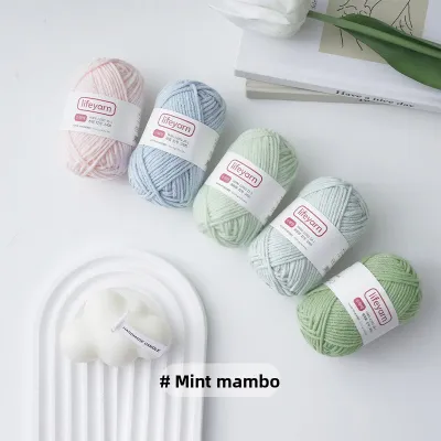 LIFEYARN | Cotton Milk Yarn 4 Ply