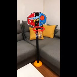 Sports Toy for Kids: Adjustable Mini Basketball Stand & Kids Basketball Toy Set