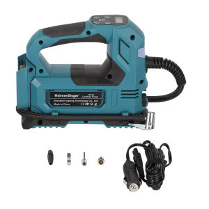 Cordless Air Pump For Car Bicycle Tires Balls Portable Car Tire Inflator Air Compressor For Makita 18V Battery No battery