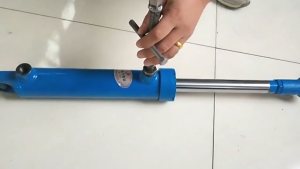 5 Tons Two-Way Hydraulic Cylinder 63 Cylinder Diameter Steering Cylinder Double-Acting Cylinder Hydraulic Jack Small Hydraulic Cylinder