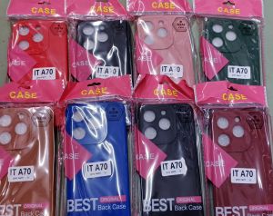 ITEL A 70/ITEL A 80/ITEL CITY 200/ITEL A 100 4G/ ITEL S 23/ITEL S 26 ULTRA/ ITEL S 24/ITEL S 25/ITEL S 25 ULTRA/ITEL A 50/ITEL A 200+/ITEL A 100 4G/PRO CAMERA SILICONE CASE COVER FASHION DESIGN BOY COLOR GIRL COLOR PLAIN CASE