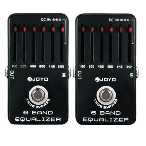 JOYO | 2PCS JOYO JF-11 Guitar Effect Pedal 6-Band Equalizer True Bypass Guitar Parts & Accessories Low Middle High Frequency EQ Effect