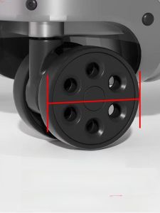 Silicone Rubber Ring Set for Luggage Wheels Universal Quiet Travel Suitcase Protector Cover Replacement Wheels Bag Accessories