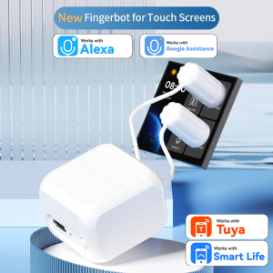 Wireless BLE Touch Switch Fingerbot Robot Touch Screens Compatible with Tuya Smart Life Remoter Alexa Google Home Voice Assitant