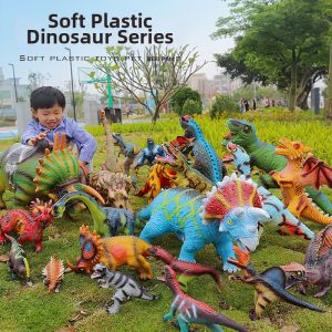 MLZH | Đồ Chơi Động Vật Bằng Nhựa Dạng Thú Bự T-Rex