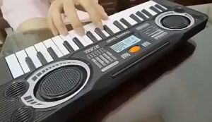 BARU LYB Organ Piano Keyboard Elektrik Anak Set Lengkap 37 Keys - PD880