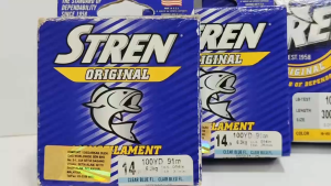 STREN ORIGINAL MONOFILAMENT FISHING LINE ( 100yd/ 300yd )