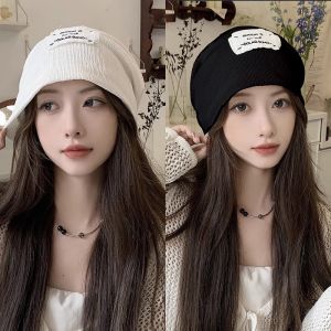 JIFANPAUL | Postpartum Thermal Knit Pile Hat Autumn/Spring