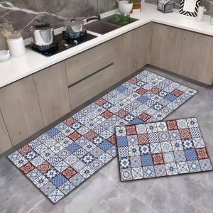 Retro Wash-free Non-slip Water-absorbent Foot Mat