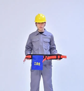 รับน้ำหนักได้ 1200 กิโลกรัม HX เข็มขัดนิรภัยแบบเอวเดียว การทำงานบนที่สูง การปีนหน้าผากลางแจ้ง เข็มขัดเซฟตี้ เข็มขัดนิรภัย พร้อมเชือกเซฟตี้ เซฟตี้เบลท์ เข็มขัดกันตก Safety Belt