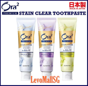ORA2 Premium Stain Clear Toothpaste - 100g [Made In Japan] EXP 2027/28