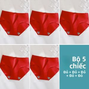 Quần lót nữ MiiOW Cat Person bằng lụa cạp vừa thoáng khí - mùa hè 2024