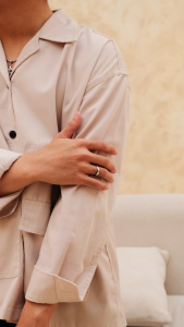 Racabel Quell Ring - Cincin Pria Wanita Titanium Anti Karat