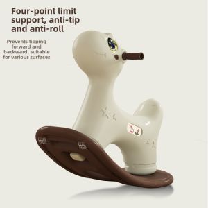 BONINGYU | Anti-fall Educational Rocking Horse Toy