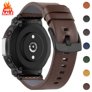 Leather Band For Huami Amazfit T-REX 3/2 Watch Strap Man For Amazfit T-Rex/T-Rex Pro/T-Rex 2 Ultra Bracelet Correa Accessories