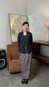 Delvid - Mandalas Rok Lilit Batik Premium Wanita