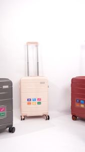 Vali nhựa Mr Vui VLC210 size 20 inch ký gửi (36 x 24 x 54 cm) Bảo Hành 2 Năm