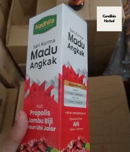 Sari Kurma Madu Angkak NADHIFA 470 gram Bantu Atasi Demam DBD Tipes Naikan Trombosit