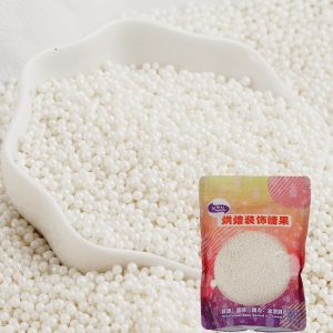 Baking Cake Decorative Sugar Beads Golden Sliver Beads Ice Cream Donut Decorative Sugar Colorful Beads Colorful Pearl Sugar 500G