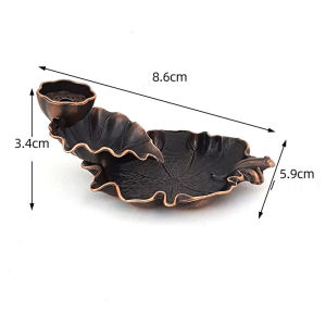 Japanese Alloy Incense Burner Metal White Sage Incense Sticks Holder Zen Household Home Decor Ornaments Ashtray