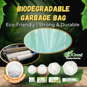 Biodegradable Garbage Bag (Star Seal) 4 Sizes (S M L XL)