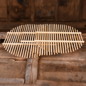 Bamboo Grid Plate for Streaming For Home Steamed Bun Hot Steamed Bread round Steamer Steamer Steamer Steamer Steamed Bread Steaming Rack