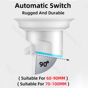 Squatting Pan Anti-smell Plug Squat Toilet Deodorize Stopper steel Bathtub Anti-blocking Cover Bathroom Accessorie