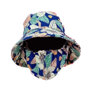 First Chioce หมวกกันแดด ป้องกันฝุ่น ระบายอากาศได้ดี ป้องกันใบหน้า ลายดอกไม้ Sun hat