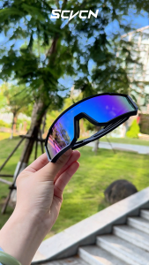 SCVCN Baseball Sunglasses Sports Cycling Glasses Street Shades Driving UV400 Bike Bicycle Hiking Golf for Men Women Fashion