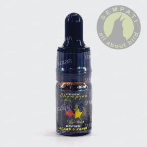 SEMPATI Power Champion 5ml Vitamin Doping Burung Sogon Konin Ninja Kolibri Vitamin Dosis Tinggi Penggacor Burung Obat Suplemen Stamina Birahi Burung Cepat Gacor Doping Mental Tempur Juara Gantangan