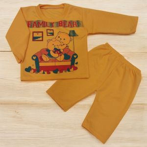 Now ชุดแขนยาวเด็ก ไซส์ S กับ M ผ้าแซนวิสไม่หนามาก Sไม่เกิน ขวบ 5-9โล M1-2ปี 12-16โล ชุดกันหนาวเด็ก ชุดนอนเด็ก ชุดเด็กเล็ก