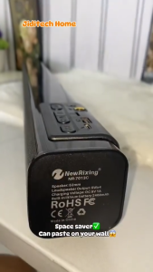 Jiditech TV Speaker Soundbar With Microphone Bluetooth5.0 Connection Home Subwoofer Build-in Battery
