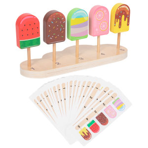 Childrens Wooden Pretend Play Kitchen Set