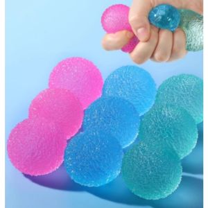 /Ice Ball Maltose Squishy Toys Blue Mochi Sensory Fidgets Toy Simulated Transparent Anti Stress Slow-rebound Decompression Toy