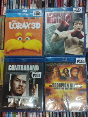 Blu-ray Movies (Sealed)