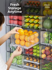 Jeko&Jeko | Food Grade Refrigerator Drawer Food Storage Box