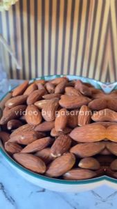 Almond Panggang 1KG: Kacang Almond Roasted Original & Camilan Snack Busui