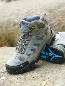 Sepatu Gunung Pria/Wanita Hiking SNTA 493 Abu-Abu Biru Snta 613 Outdoor Pendaki Cepat Kering Anti Air Nyaman Uniseks Pria Wanita Set Top Brand