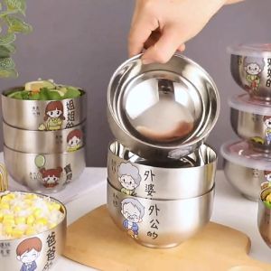 Mangkok Serbaguna Bahan Stainless Steel 304 Lengkap Dengan Tutup Kedap Air Dan Anti Tumpah Serta Ada Tanggalan Kalendernya Dibagian Tutup