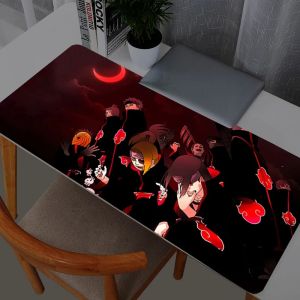 Bandai | Naruto Kakashi Hatake Mouse Pad Game 90x400 Rubber Mini Pc Keyboard Laptop Computer Speed Desk Mat Gaming Acessories Mousepad