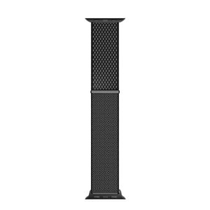 WIWU Woven Nylon Apple Watch Straps for Men and Women Hook and Loop Nylon Bands Quick Release Adjustable Replacement Wristband 44/45/46/49mm