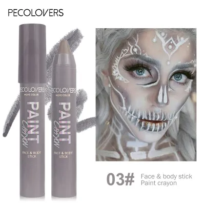 Body Painted Pen Face Paint Waterproof and Sweat-proof Long-lasting and Natural Suitable for Halloween Holiday Makeup