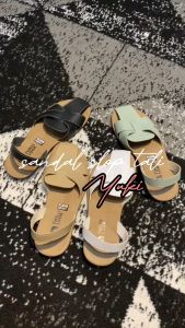 YUKI 3LOOK Sandal Wanita Dewasa Slip On Flat