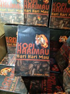 KOPI HARIMAU hari harimau coffee for men and women 1box 10sachets (pampagana pampatigas pampatagal sa kama)