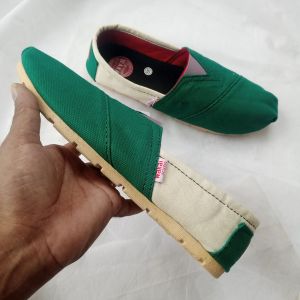 Rz470store/Waka70wanita/slip-on/sepatu slop/Waka470 dark greand/hijau dark greand