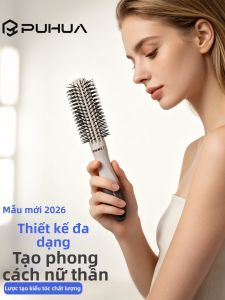 PUHUA | Salon-level Head Massaging Static-reduction Styling Curling Comb